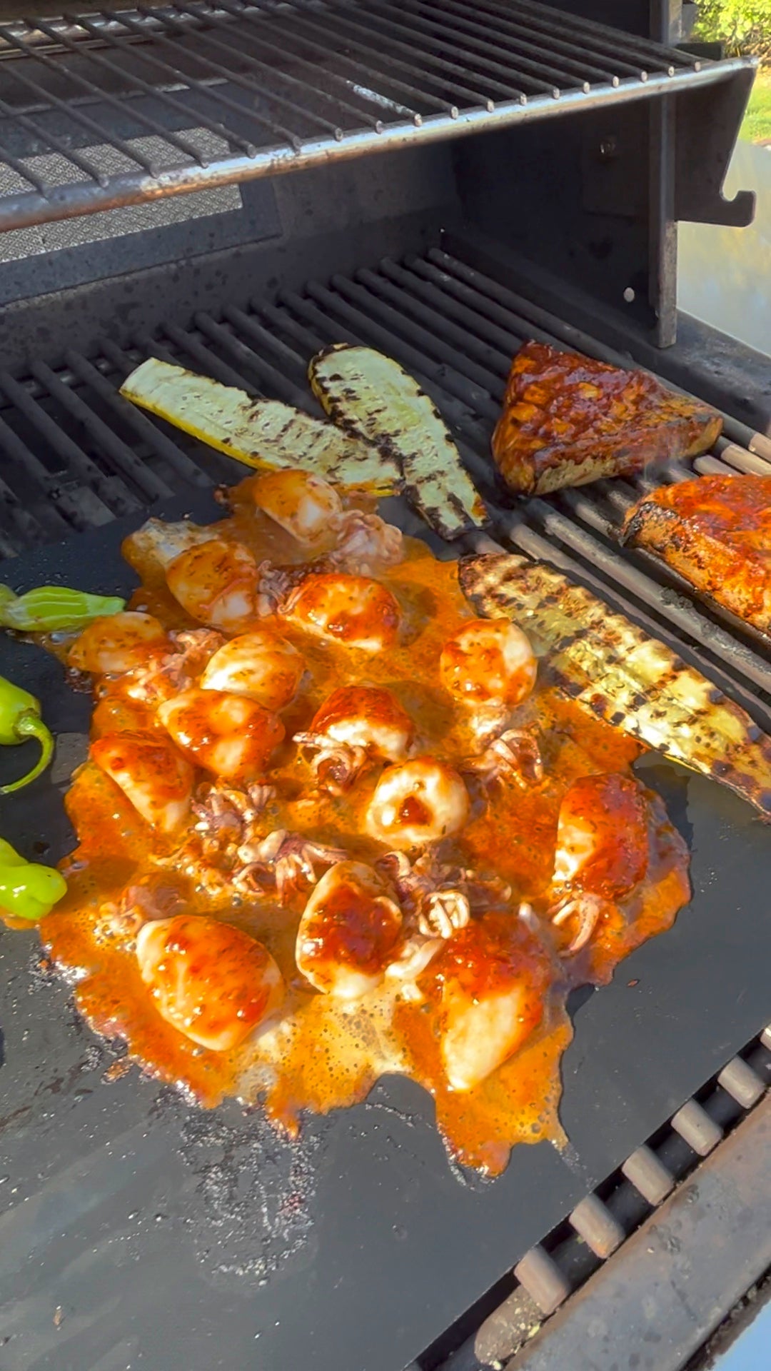 Grilled BBQ Calamari